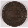 Image 2 : 1834 HALF CENT F/VF DETAILS (C-1, R-1)