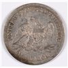 Image 2 : 1861 SEATED HALF DOLLAR FINE+