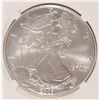 Image 2 : 2003 AMERICAN SILVER EAGLE, NGC MS-69 NICE!