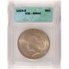 Image 1 : 1924-S PEACE DOLLAR ICG MS64 ORIGINAL, NEVER DIPPED