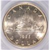 Image 3 : 1935 CANADIAN DOLLAR, PCGS MS-64 WHITE GEM