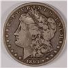 Image 1 : 1893-CC MORGAN DOLLAR VG/F