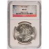 Image 1 : 1921-S MORGAN DOLLAR NGC MS-63