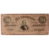 Image 1 : 1864 $50 CONFEDERATE STATES OF AMERICA
