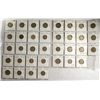 Image 1 : LOT OF 35 BUFFALO NICKELS GRADE RANGING FROM VG TO VF