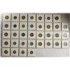 Image 2 : LOT OF 35 BUFFALO NICKELS GRADE RANGING FROM VG TO VF