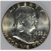 Image 2 : 1963 FRANKLIN HALF DOLLAR ICG MS65 GEM!