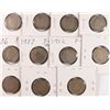 Image 1 : LOT OF 11 V NICKELS GRADES VG-F