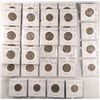 Image 1 : LOT OF 34 BUFFALO NICKELS GRADES VG-VF