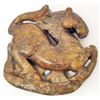 Image 1 : ARCHAIZE CHINESE FINE XIU JADE HAND CARVED HORSE COIN