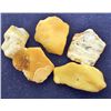 Image 1 : LOT OF 100.5 CTS OF NATURAL BALTIC AMBER STONE - 5 PCS