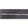 Image 2 : 18K PLATINUM PLATED BLUE AUSTRIAN CRYSTALS BRACELET