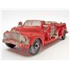 Image 1 : VINTAGE RUBBER AUBURN FIRE TRUCK TOY