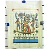 Image 1 : EGYPTIAN PHARAOH PRINT ON PAPYRUS 12" X 16"