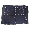 Image 2 : LOT OF 28 NAZI SHOULDER PIPS ON CLOTH