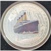Image 2 : TITANIC 100TH ANNIVERSARY 1 TROY OZ COMMEMORATIVE COIN