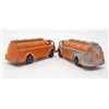 Image 2 : LOT OF 2 VINTAGE HUBLEY GAS / OIL TOY TRUCKS