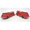 Image 2 : LOT OF 2 C. 1950'S HUBLEY TOY FIRE TRUCKS