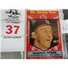 Image 1 : Warren Spahn Baseball Card