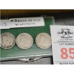 3-Pack of Old V-Nickels