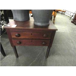 Mahogany Antique End Table