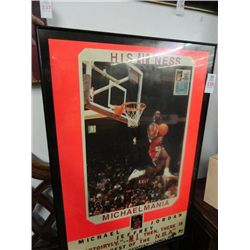 His Airness Signed Poster