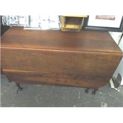 Mahogany Drop Leaf Table