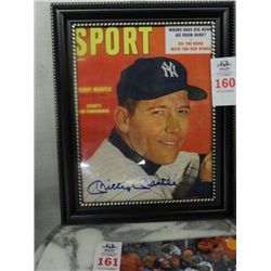 Mickey Mantle Autographed Photo w/COA