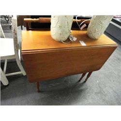 Walnut Drop Leaf Table