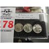 Image 1 : 3-Pack of Silver Mercury Dimes