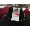 Image 1 : Sterling Silver Jade Necklace