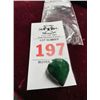 Image 1 : Natural Emerald 31.70 Ct Color Treated 22mm x 20mm
