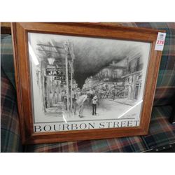 Print of Bourbon Street Sketch