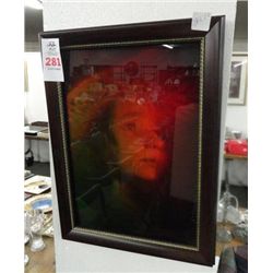 Framed Hologram Portrait