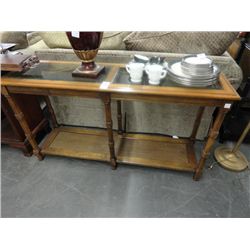 Wood Hall Table