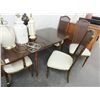 Image 1 : Dining Room Table w/4 Chairs - Fold Top
