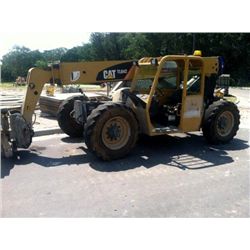 2007 Cat TL642 Telehander Dsl. Telescoping Boom All Terrain Forklift, 6600/3k lb. Cap., Tilt/Tip, Ri