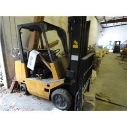 TCM #FGC25 5K Lb. Cap. LP Forklift W/Tripple Mast & Side Shift - Shows 558 Hours