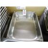 Image 1 : 8 S/S Insert Pans Half x 4" - 4 Times the Money