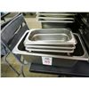 Image 1 : 5 S/S Insert Pans - 5 Times the Money