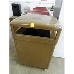 Metal Trash Can Cabinet