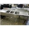 Image 1 : S/S 3-Comp Bar Sink