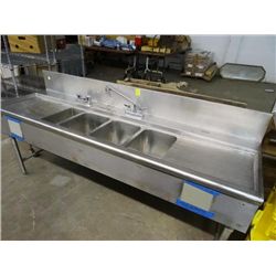 3-Comp Bar Sink