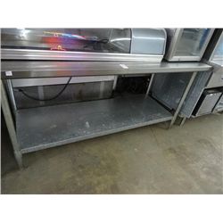 6' S/S Table