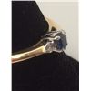 Image 3 : 14kt Gold Sapphire Ring