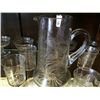 Image 1 : Artist Carved Cut Glass Set