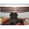 Image 3 : Marble Top Oval Parlor Table