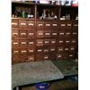 Image 1 : Antique Oak Post Office File Cabinet