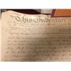 Image 4 : Land Deed and Vintage Etchings