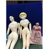 Image 7 : 4 Porcelain Dolls